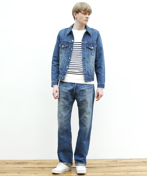 Denime（ドゥニーム）の「【MadeInJapan】LINEN MIX 5P DENIM PANTS -Used mod-/リネンワイドデニムパンツ（デニムパンツ・メンズ・インディゴブルー・SMALL/MEDIUM/LARGE）」の20枚目の写真