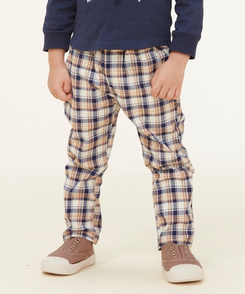 Moujonjon(ムージョンジョン)の「ストレッチツイルパンツ(その他パンツ・キッズ・グリーン/ベージュ/ネイビー・90/95/100/110/120/130/140)」の3枚目の写真