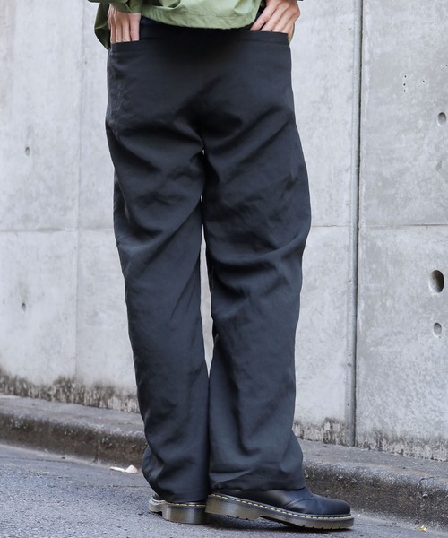 REMI RELIEF（レミレリーフ）の「REMI RELIEF/レミレリーフ エコバック付きオックスパンツ ナイロンパンツ（チノパンツ・メンズ・モカ/オフホワイト/ブラック・M/L/XL）」の21枚目の写真