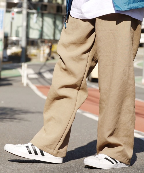 REMI RELIEF（レミレリーフ）の「REMI RELIEF/レミレリーフ エコバック付きオックスパンツ ナイロンパンツ（チノパンツ・メンズ・モカ/オフホワイト/ブラック・M/L/XL）」の22枚目の写真