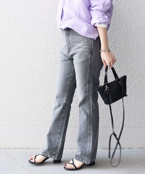 Wrangler（ラングラー）の「Wrangler:フレアデニム（その他パンツ・レディース・ライトグレー・SMALL/MEDIUM）」の13枚目の写真