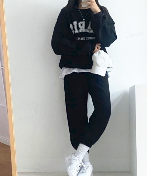 22 S S 春夏 韓国スウェット ジャージ ルームウェア 部屋着 上下セット Parisロゴセットアップ ルームウェア パジャマ Dalfwin ダールフィン のファッション通販 Zozotown 22 S S 春夏 韓国スウェット ジャージ ルームウェア 部屋着 上下セット Parisロゴセットアップ ルームウェア パジャマ Dalfwin ダールフィン のファッション通販 Zozotown