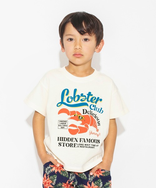 BRANSHES（ブランシェス）の「【bコレ / 綿100％】グラフィック半袖Tシャツ（Tシャツ/カットソー・キッズ・ブラック/グリーン/ライトグレー/オフホワイト/イエロー/チャコールグレー/アイボリー/ベージュ/ライトグリーン/サックスブルー・140/100/90/110/130/120/150）」の3枚目の写真