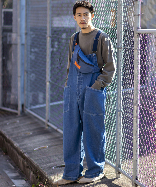 UNIVERSAL OVERALL(ユニバーサルオーバーオール)の「【UNIVERSAL OVERALL / ユニバーサル オーバーオール】 waist bag S(ショルダーバッグ・メンズ・ブラック/グリーン/ブルー系その他/キャメル・FREE)」の6枚目の写真