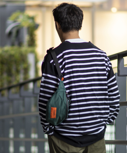 UNIVERSAL OVERALL(ユニバーサルオーバーオール)の「【UNIVERSAL OVERALL / ユニバーサル オーバーオール】 waist bag S(ショルダーバッグ・メンズ・ブラック/グリーン/ブルー系その他/キャメル・FREE)」の11枚目の写真