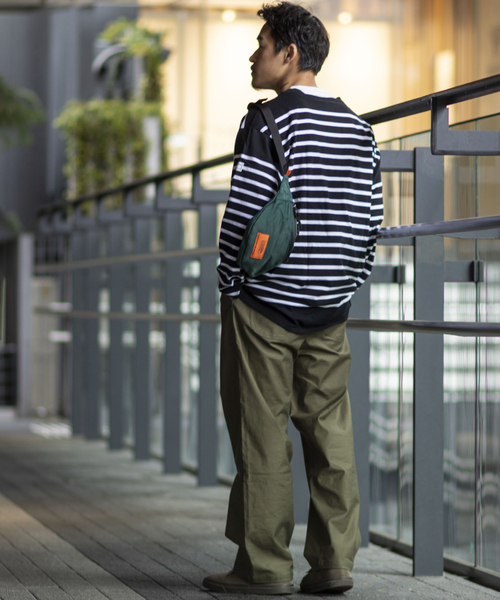 UNIVERSAL OVERALL(ユニバーサルオーバーオール)の「【UNIVERSAL OVERALL / ユニバーサル オーバーオール】 waist bag S(ショルダーバッグ・メンズ・ブラック/グリーン/ブルー系その他/キャメル・FREE)」の12枚目の写真