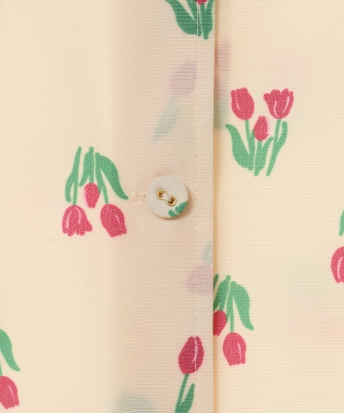 Candy Stripper（キャンディストリッパー）の「CHULIP VOLUME COLLAR ブラウス（シャツ/ブラウス・レディース・ブルー/グレー/アイボリー・2）」の15枚目の写真