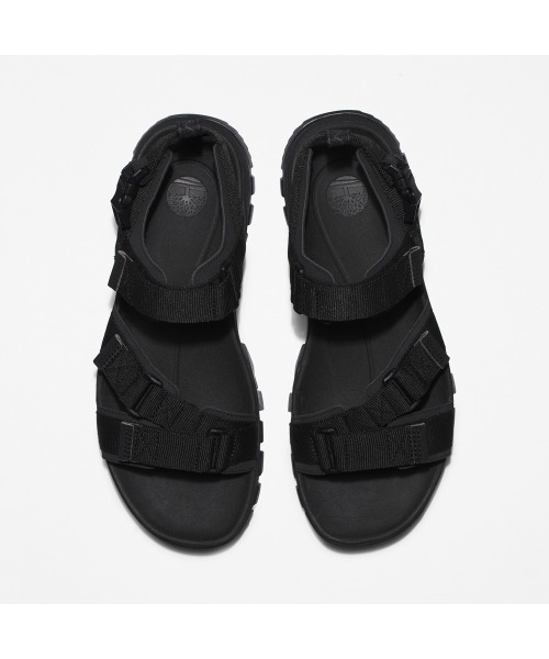 Timberland（ティンバーランド）の「メンズ ギャリソン トレイル トゥーストラップ サンダル - ブラック（サンダル・メンズ・ブラック・25.0cm/26.0cm/27.0cm/28.0cm/29.0cm/30.0cm）」の2枚目の写真