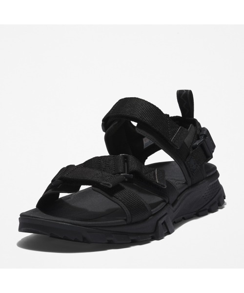 Timberland（ティンバーランド）の「メンズ ギャリソン トレイル トゥーストラップ サンダル - ブラック（サンダル・メンズ・ブラック・25.0cm/26.0cm/27.0cm/28.0cm/29.0cm/30.0cm）」の5枚目の写真