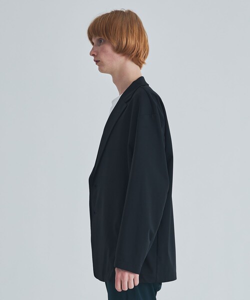 ATTACHMENT(アタッチメント)の「STUDIOUS別注ドロップショルダージャケット(テーラードジャケット・メンズ・ブラック/ダークグリーン/ライトグレー・1/2/3)」の19枚目の写真