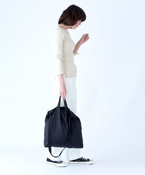 FREDRIK PACKERS（フレドリックパッカーズ）の「FredrikPackers/フレドリックパッカーズ/TAHO/タホ（エコバッグ/サブバッグ・メンズ・ブラック/カーキ/オリーブ・FREE）」の6枚目の写真