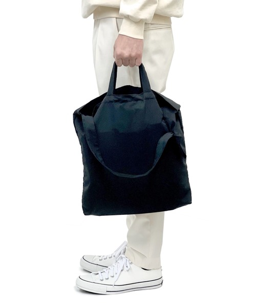 FREDRIK PACKERS（フレドリックパッカーズ）の「FredrikPackers/フレドリックパッカーズ/TAHO/タホ（エコバッグ/サブバッグ・メンズ・ブラック/カーキ/オリーブ・FREE）」の8枚目の写真