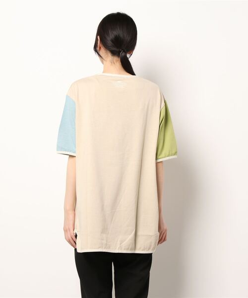 KRIFF MAYER(クリフメイヤー)の「ウェットプロテクトラウンドチュニック(Tシャツ/カットソー・レディース・ベージュ/オフホワイト/カラフル/チャコール/ライトグリーン・MEDIUM/LARGE)」の7枚目の写真