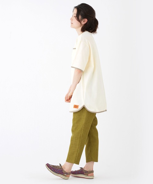 KRIFF MAYER(クリフメイヤー)の「ウェットプロテクトラウンドチュニック(Tシャツ/カットソー・レディース・ベージュ/オフホワイト/カラフル/チャコール/ライトグリーン・MEDIUM/LARGE)」の10枚目の写真