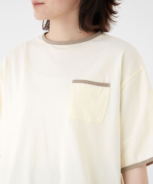 KRIFF MAYER(クリフメイヤー)の「ウェットプロテクトラウンドチュニック(Tシャツ/カットソー・レディース・ベージュ/オフホワイト/カラフル/チャコール/ライトグリーン・MEDIUM/LARGE)」の12枚目の写真