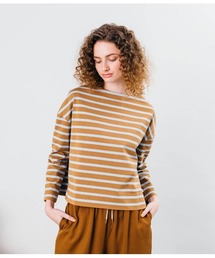 SIPULI | [ULTIMA] Parallel Cotton Jersey  ボーダーカットソー(Tシャツ/カットソー)