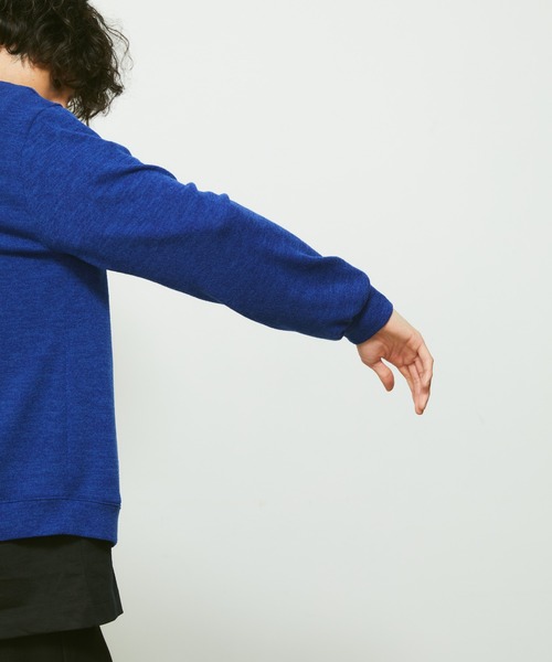 FEKETE(フェケテ)の「LOOSE-FIT SUMMER KNIT CARDIGAN / ルーズフィットサマーニットカーディガン(カーディガン/ボレロ・メンズ・ブラック/グレー/ターコイズブルー/ブルー/グリーン・FREE)」の6枚目の写真