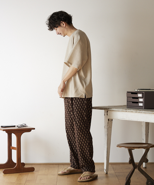 JOURNAL STANDARD relume(ジャーナルスタンダード レリューム)の「TEC CANVAS Tシャツ(Tシャツ/カットソー・メンズ・ブラック/ネイビー/ブラウン/ナチュラル・MEDIUM/LARGE)」の20枚目の写真