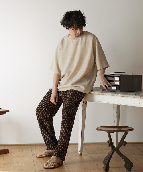 JOURNAL STANDARD relume(ジャーナルスタンダード レリューム)の「TEC CANVAS Tシャツ(Tシャツ/カットソー・メンズ・ブラック/ネイビー/ブラウン/ナチュラル・MEDIUM/LARGE)」の22枚目の写真