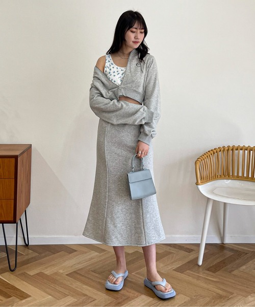 EPIMI E'PIMMY（エピミエピミー）の「アソートスポーティーブラレット（タンクトップ・レディース・ホワイト/ブラック/杢グレー・MEDIUM）」の5枚目の写真