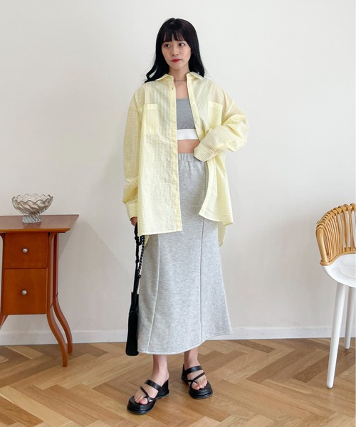 EPIMI E'PIMMY（エピミエピミー）の「アソートスポーティーブラレット（タンクトップ・レディース・ホワイト/ブラック/杢グレー・MEDIUM）」の17枚目の写真