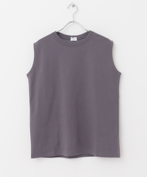 R★  Jeans★ノースリーブ Tシャツ コットン セール】USAコットンノースリーブカットソー（Tシャツ