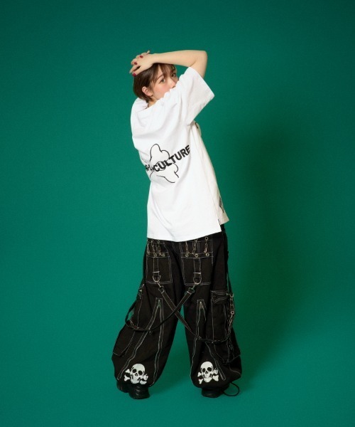GALFY（ガルフィー）の「GALFY骨Tee（Tシャツ/カットソー・メンズ・ホワイト/ブラック/カーキ・L/XL）」の12枚目の写真