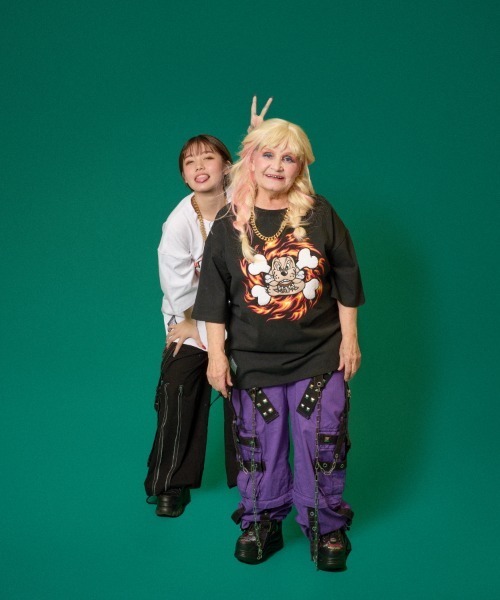 GALFY（ガルフィー）の「GALFY骨Tee（Tシャツ/カットソー・メンズ・ホワイト/ブラック/カーキ・L/XL）」の21枚目の写真