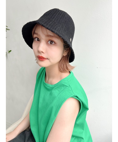 JUMELLE(ジュメロ)の「ショルダータックタンク(Tシャツ/カットソー・レディース・ホワイト/オレンジ/ピンク/グリーン/ブラック・M)」の10枚目の写真