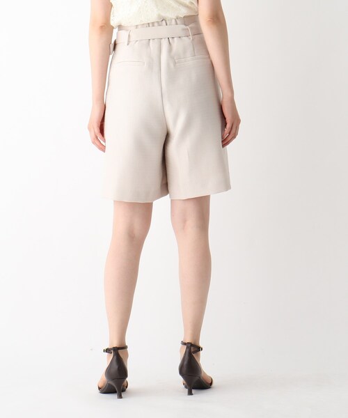 index（インデックス）の「◆スラブオックスショートパンツ【WEB限定カラー・サイズ】（その他パンツ・レディース・ライトグレー/ネイビー/ライトオレンジ系1・36/38/40/42）」の9枚目の写真