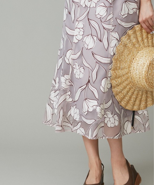 【タグ付き】JILL STUART 大きいサイズ　フラワーオパールワンピース 楽天市場】ビッグフラワーオパールワンピース JILL by JILL