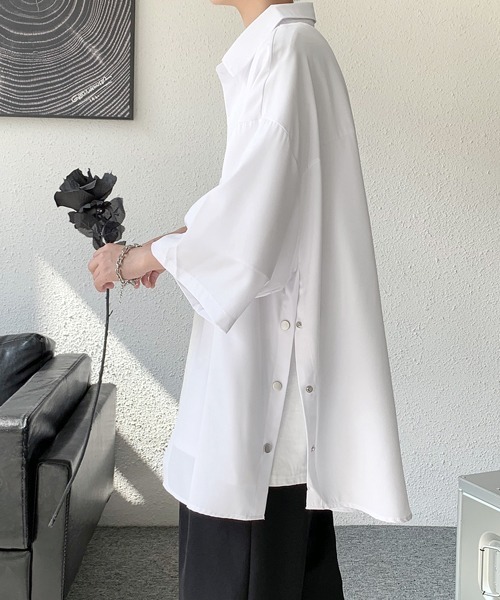 ☆新品タグ付☆ジャーナルスタンダード SO フロントブザムハーフスリーブシャツ JOURNAL STANDARD（ジャーナルスタンダード）の「フロントブザム