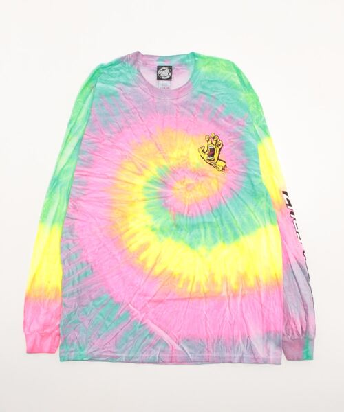 SANTA CRUZ（サンタクルーズ）の「SANTA CRUZ / サンタクルーズ Screaming Hand L/S Regular T-Shirt 長袖 クルーネック ロゴ Tシャツ ロンT（Tシャツ/カットソー・メンズ・ホワイト/ブラック/その他1/バーガンディー・MEDIUM/LARGE/X-LARGE/XX-LARGE）」の12枚目の写真