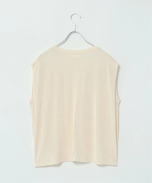 notch.（ノッチ）の「シャイニーフレンチスリーブT（タンクトップ・レディース・パープル系その他/シルバー/オフホワイト/ブラック・M）」の15枚目の写真