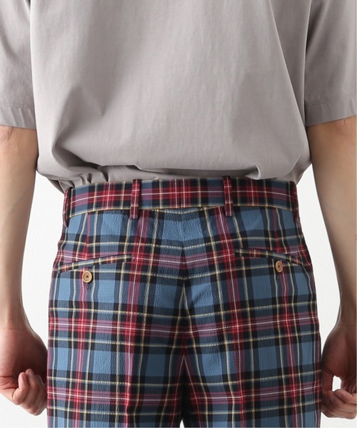 BERNARD ZINS(ベルナルドザンス)の「【BERNARD ZINS / ベルナール ザンス】for ED RASPAIL タータンチェック(その他パンツ・メンズ・レッド・40/38)」の7枚目の写真