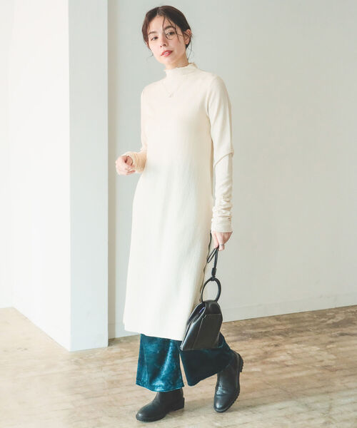 B:MING by BEAMS（ビーミングバイビームス）の「B:MING by BEAMS / カットワーク ワンピース（ワンピース・レディース・ブラック/アイボリー・FREE）」の2枚目の写真