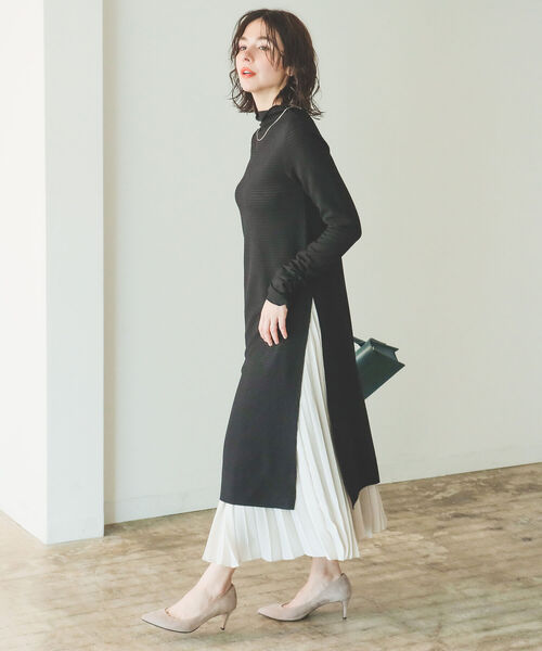 B:MING by BEAMS（ビーミングバイビームス）の「B:MING by BEAMS / カットワーク ワンピース（ワンピース・レディース・ブラック/アイボリー・FREE）」の14枚目の写真