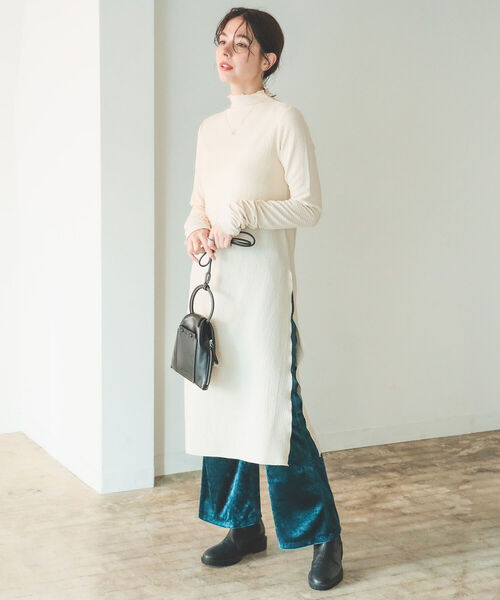 B:MING by BEAMS（ビーミングバイビームス）の「B:MING by BEAMS / カットワーク ワンピース（ワンピース・レディース・ブラック/アイボリー・FREE）」の3枚目の写真