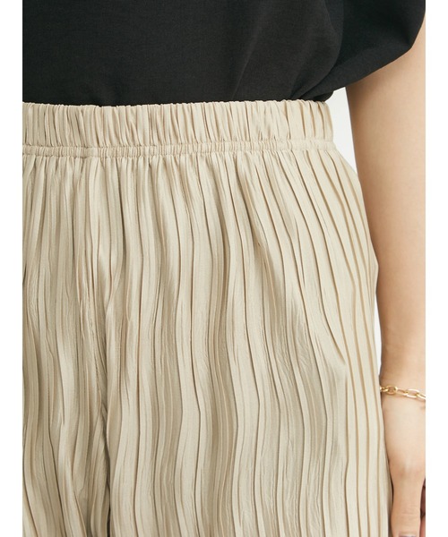 Green　Parks（グリーンパークス）の「ウェーブプリーツパンツ（その他パンツ・レディース・ベージュ/ブラック/ブルー・FREE）」の19枚目の写真