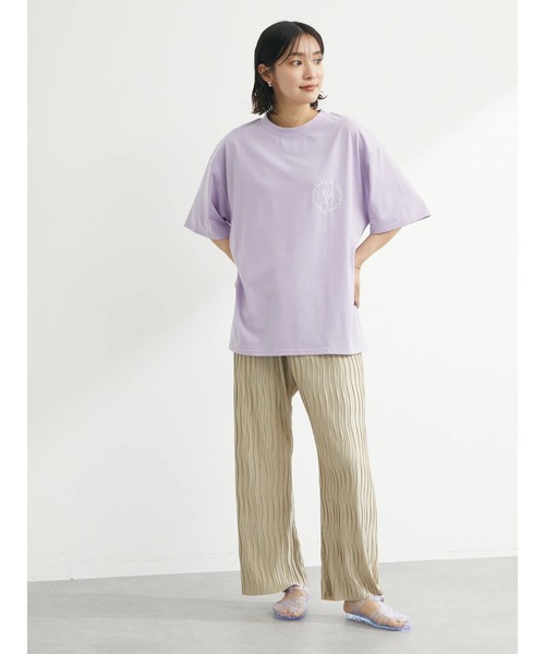 Green　Parks（グリーンパークス）の「ウェーブプリーツパンツ（その他パンツ・レディース・ベージュ/ブラック/ブルー・FREE）」の10枚目の写真