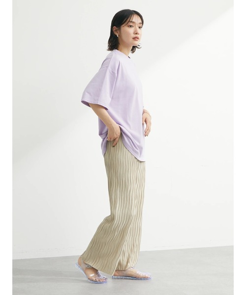 Green　Parks（グリーンパークス）の「ウェーブプリーツパンツ（その他パンツ・レディース・ベージュ/ブラック/ブルー・FREE）」の11枚目の写真