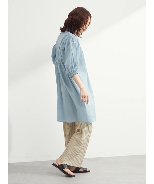 Green　Parks（グリーンパークス）の「ウェーブプリーツパンツ（その他パンツ・レディース・ベージュ/ブラック/ブルー・FREE）」の18枚目の写真