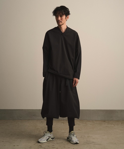 和ROBE（ワローブ）の「和ROBE / 忍 NIKKA POKKA TECH（その他パンツ・メンズ・ブラック/ダークブラウン・3/2）」の5枚目の写真