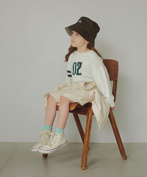 THE SHOP TK （ザ ショップ ティーケー ）の「◆【WEARWELL別注】リバーシブルバケットハット（ハット・キッズ・ブラック/ダークブラウン/カーキ・00）」の5枚目の写真