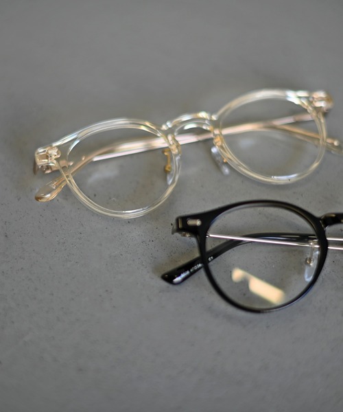 Marient（マリエント）の「Round Frame Glasses/メガネ（メガネ・レディース・クリア/ブラック・FREE）」の7枚目の写真