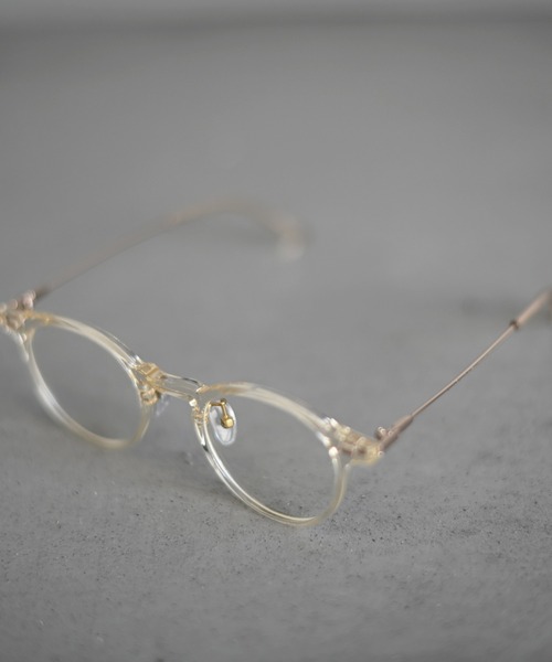 Marient（マリエント）の「Round Frame Glasses/メガネ（メガネ・レディース・クリア/ブラック・FREE）」の3枚目の写真