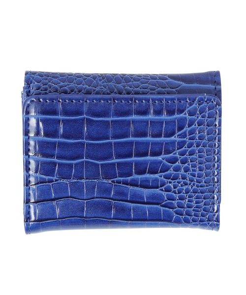 X-girl（エックスガール）の「FAUX CROC MINI WALLET（財布・レディース・ネイビー/ピンク/ブラック・ONE SIZE）」の7枚目の写真