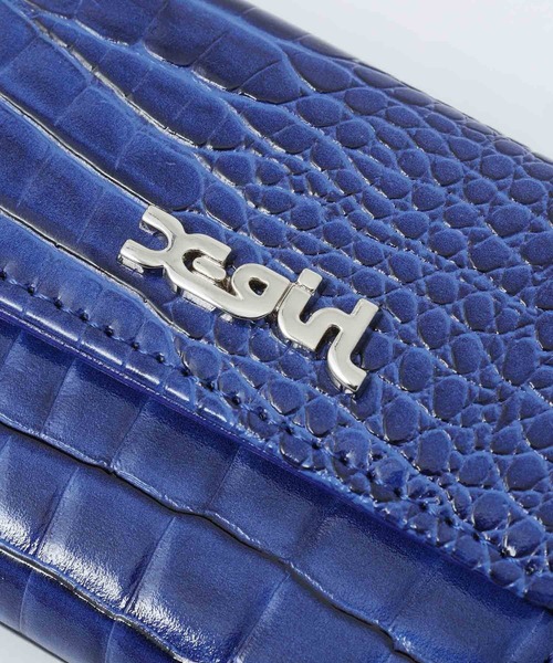 X-girl（エックスガール）の「FAUX CROC MINI WALLET（財布・レディース・ネイビー/ピンク/ブラック・ONE SIZE）」の11枚目の写真