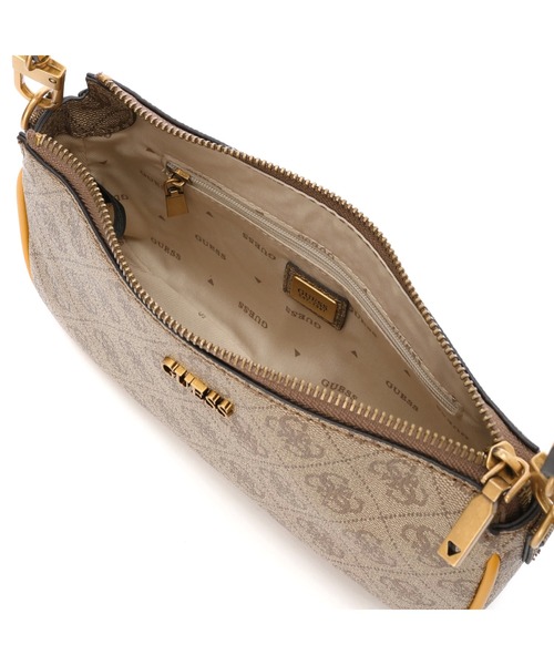 Guess（ゲス）の「IZZY Double Pouch Crossbody（ショルダーバッグ・レディース・イエロー/ブルー/ダークグレー・ONE SIZE）」の5枚目の写真