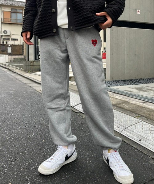 ステファンハート刺繍裏毛スウェットパンツ